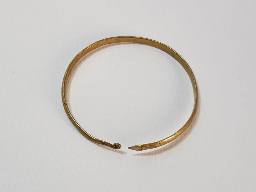 OSMANLI DÖNEMİ YILAN FORMLU RUM İŞİ PAZUBEND