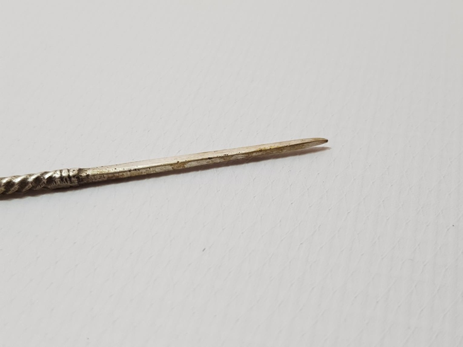 OSMANLI DÖNEMİ ÇOK NADİR GÜMÜŞ SAÇ İĞNESİ