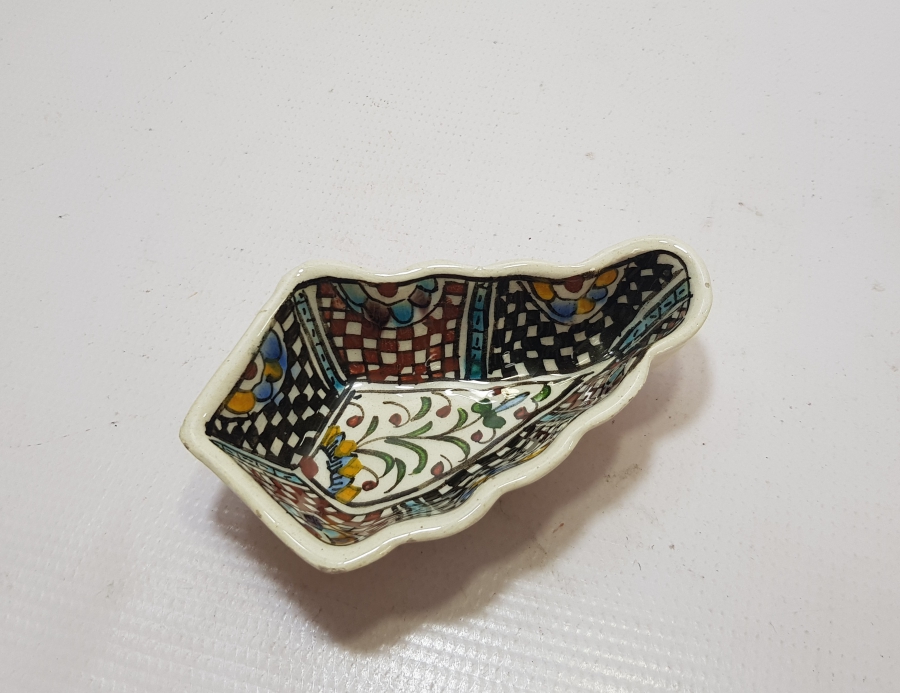 OSMANLI DÖNEMİ KUBBE FORMUNDA KÜTAHYA İŞİ İFTARİYELİK - HURMALIK