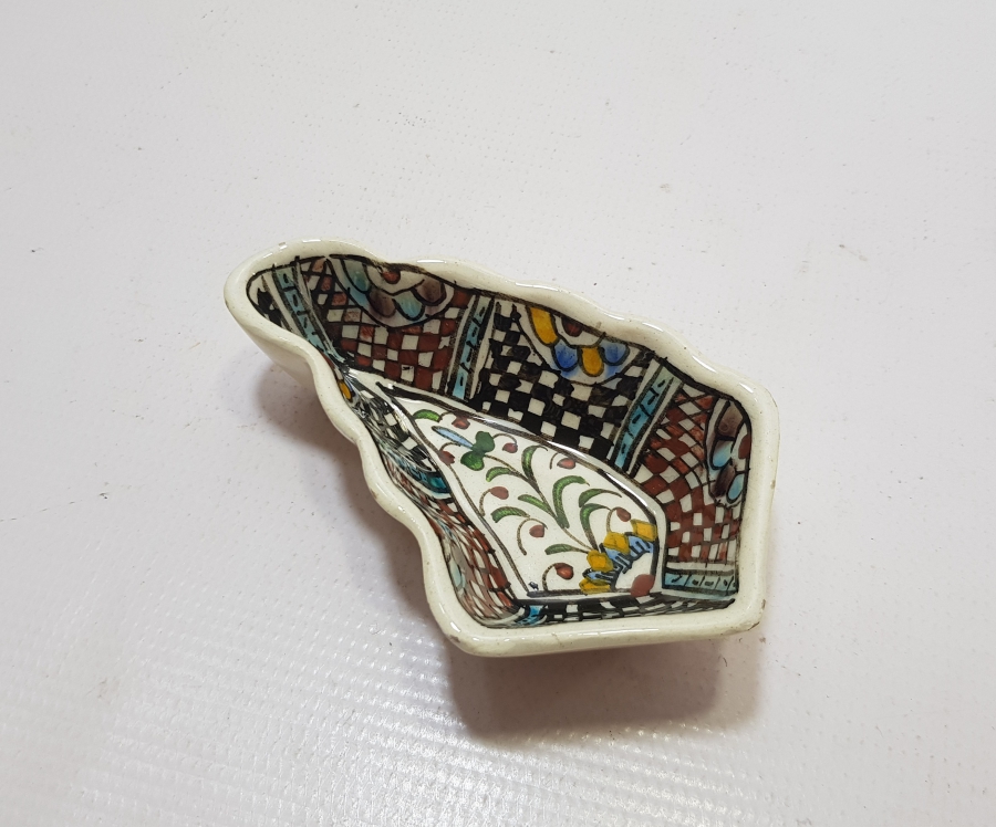 OSMANLI DÖNEMİ KUBBE FORMUNDA KÜTAHYA İŞİ İFTARİYELİK - HURMALIK