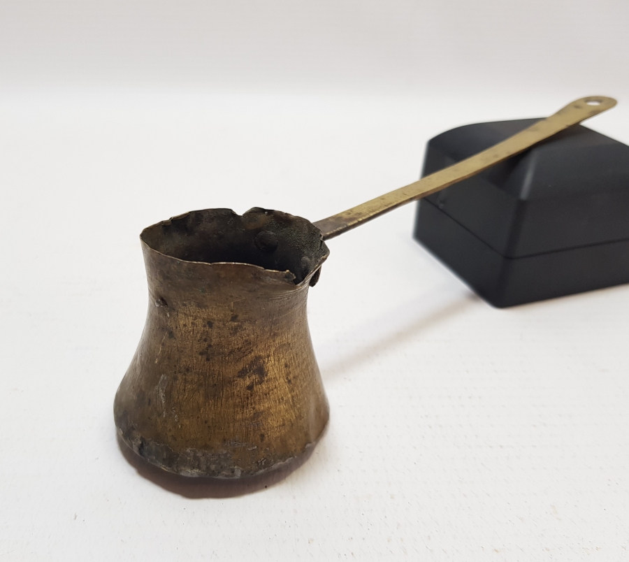 OSMANLI DÖNEMİ SÜLEYMANİYE İŞİ KAHVE CEZVESİ