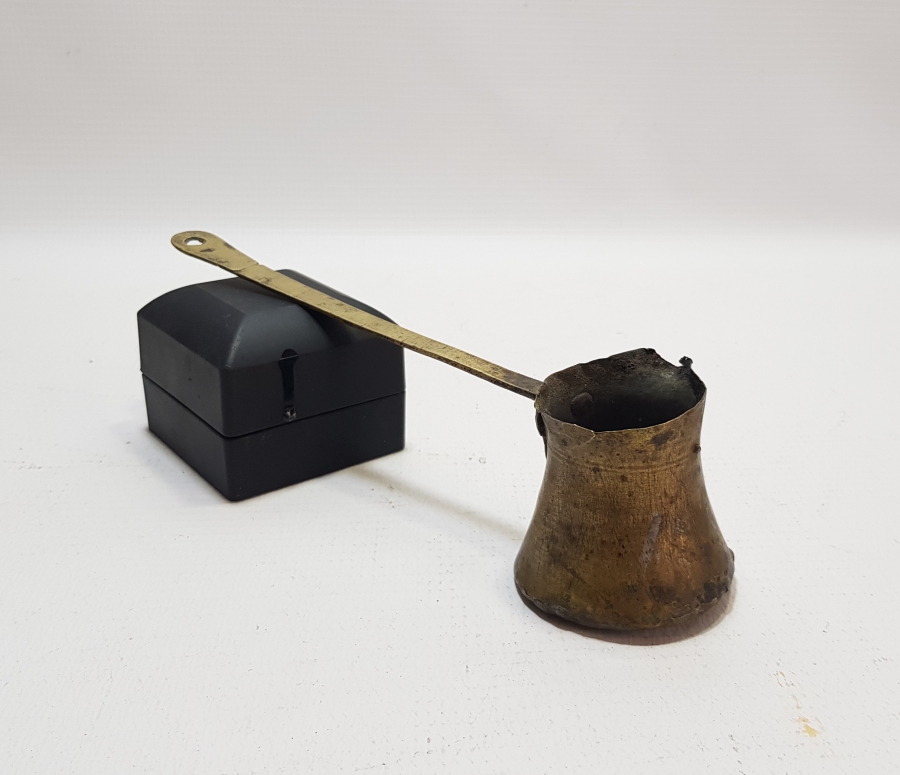 OSMANLI DÖNEMİ SÜLEYMANİYE İŞİ KAHVE CEZVESİ