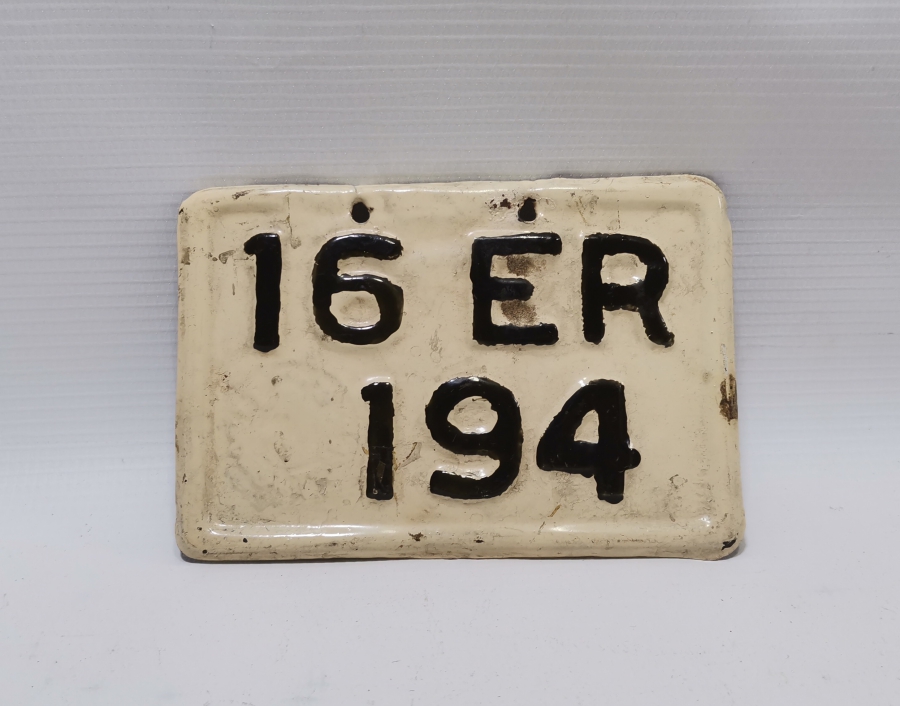 ANTİKA BURSA BİSİKLET PLAKASI