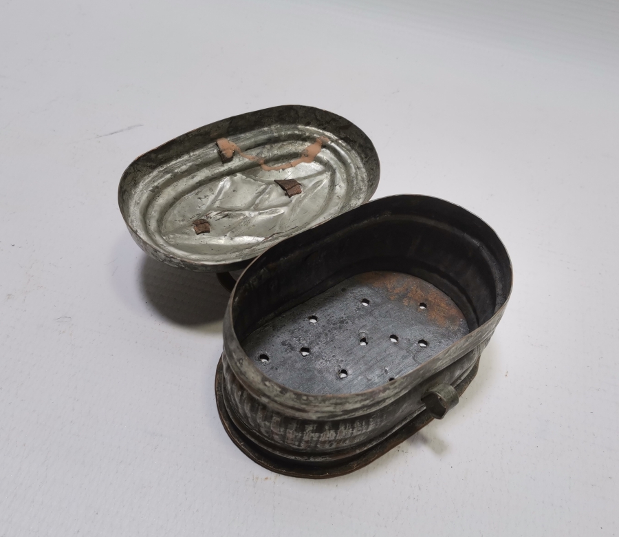 OSMANLI DÖNEMİ EL YAPIMI NADİR BAKIR SABUNLUK