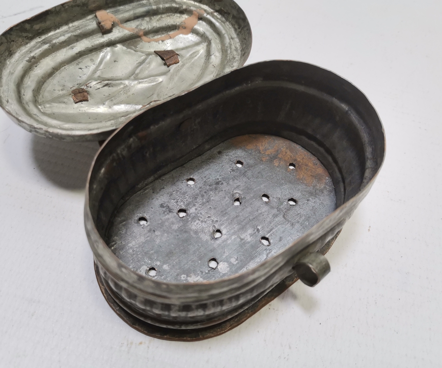 OSMANLI DÖNEMİ EL YAPIMI NADİR BAKIR SABUNLUK