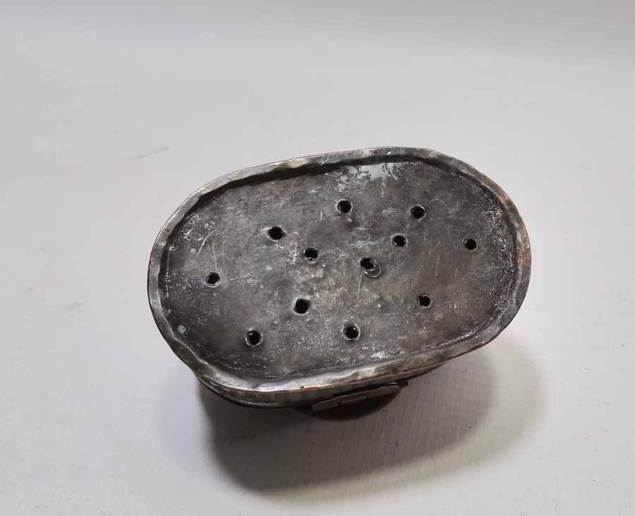 OSMANLI DÖNEMİ EL YAPIMI NADİR BAKIR SABUNLUK