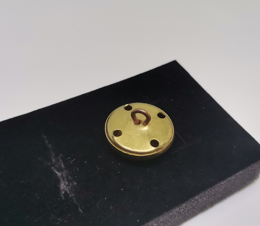 OSMANLI DÖNEMİ ÇİL KONDİSYONDA MEKTEB-İ SULTANİ SUBAY DÜĞMESİ