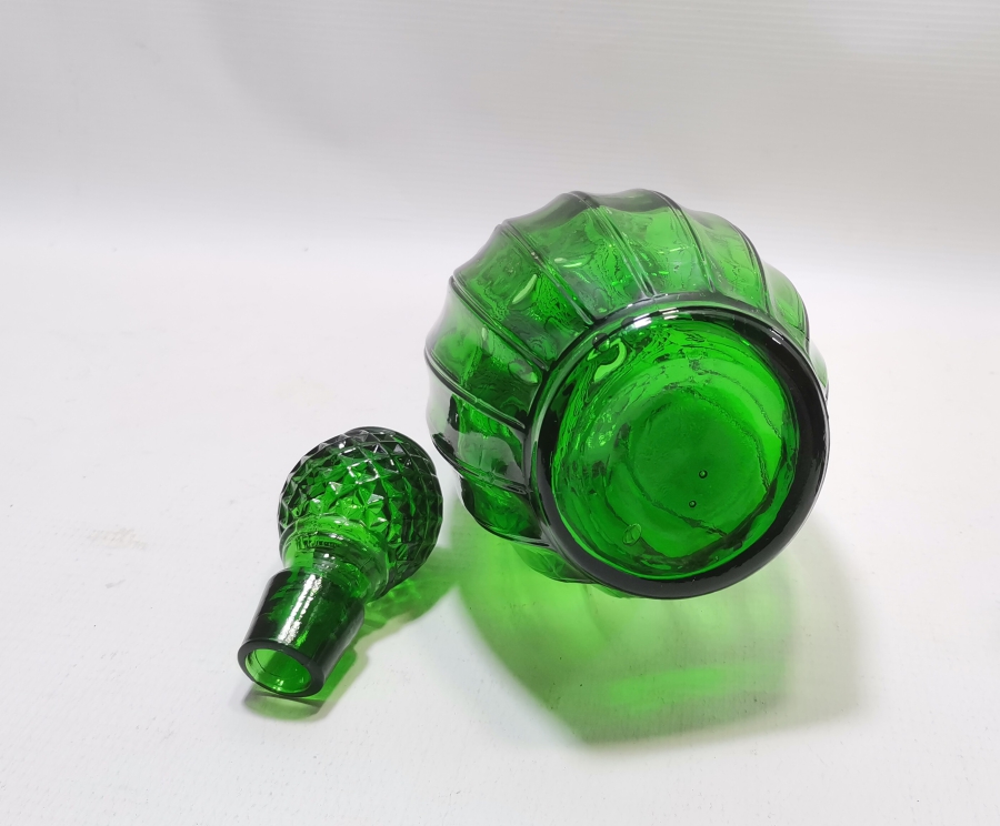 KABARTMA İŞÇİLİKLİ ANTİKA KAPAKLI GECE SÜRAHİ