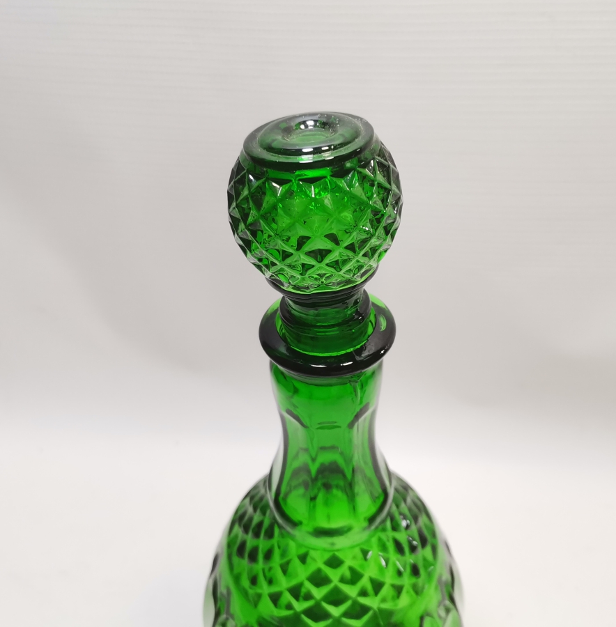 KABARTMA İŞÇİLİKLİ ANTİKA KAPAKLI GECE SÜRAHİ