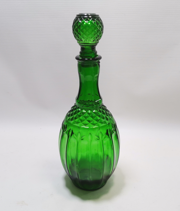 KABARTMA İŞÇİLİKLİ ANTİKA KAPAKLI GECE SÜRAHİ