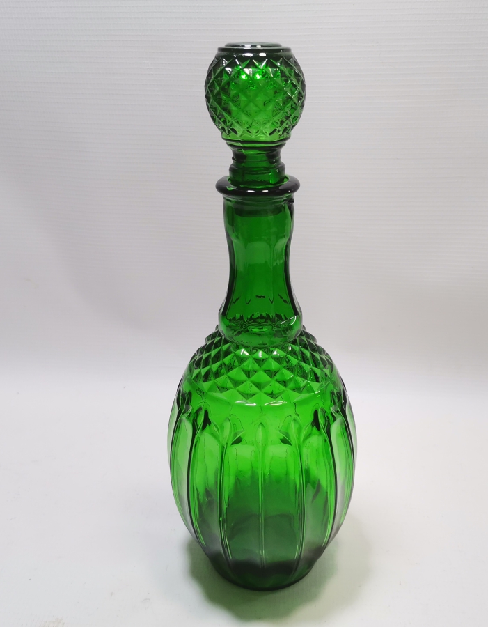 KABARTMA İŞÇİLİKLİ ANTİKA KAPAKLI GECE SÜRAHİ