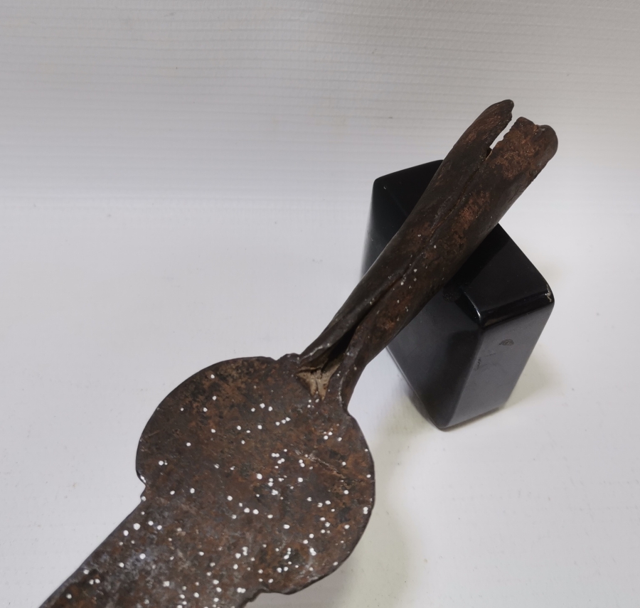 NADİR FORMDA OSMANLI DÖNEMİ BÜYÜK BOY KAHVE KAVURMA TAVASI