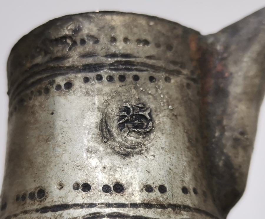 TAMAMI İŞLEMELİ VE USTA DAMGALI OSMANLI DÖNEMİ NADİR KAHVE CEZVESİ