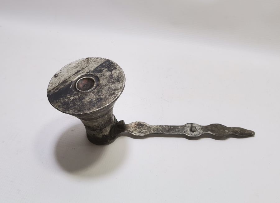 TAMAMI İŞLEMELİ VE USTA DAMGALI OSMANLI DÖNEMİ NADİR KAHVE CEZVESİ