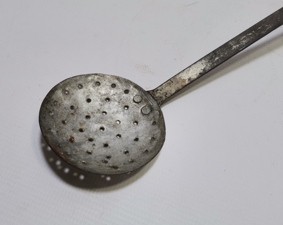 OSMANLI DÖNEMİ EL YAPIMI BÜYÜK BOY BAKIR KEVGİR