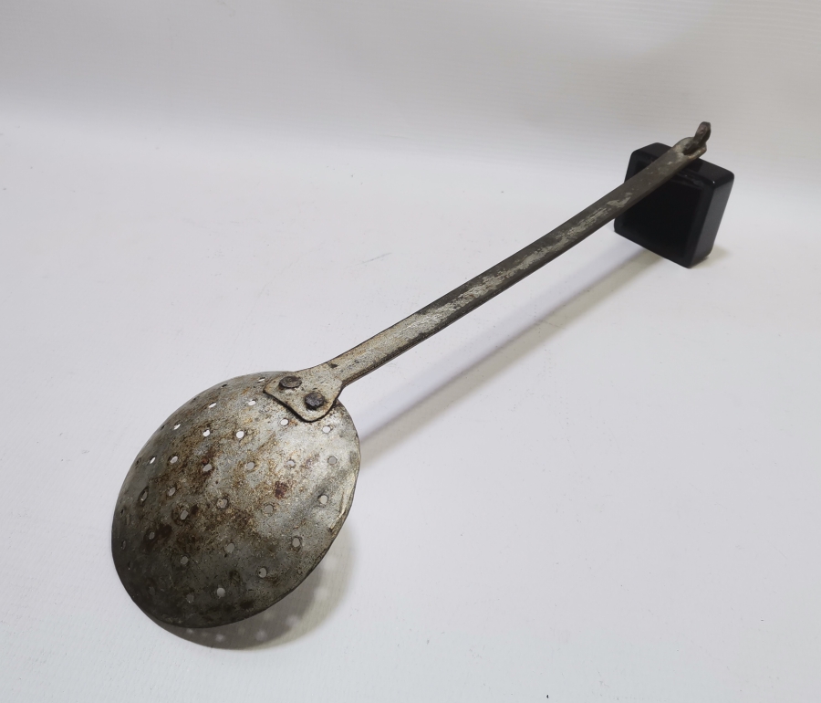 OSMANLI DÖNEMİ EL YAPIMI BÜYÜK BOY BAKIR KEVGİR