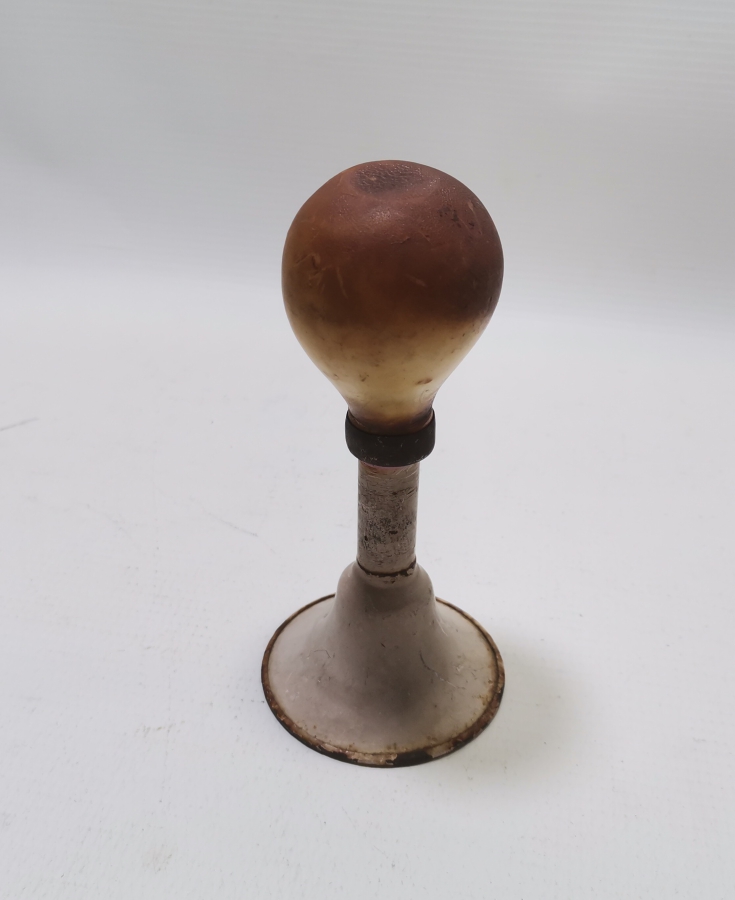 OSMANLI DÖNEMİ KAUÇUK TUTMAÇLI ÇOK NADİR EL YAPIMI FAYTON KORNASI