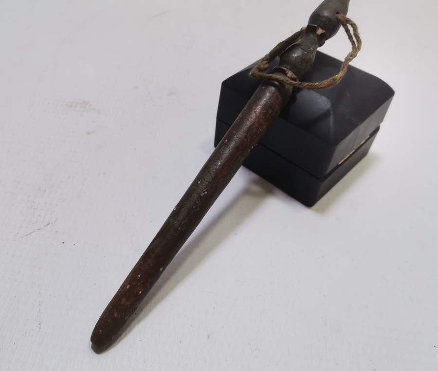 ÜST KISMI SİKKE FORMLU OSMANLI DÖNEMİ TEKKE İŞİ UÇKURLUK