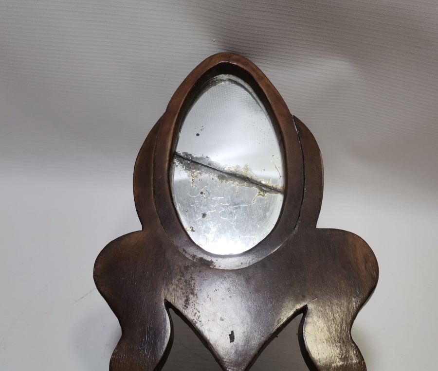 OSMANLI DÖNEMİ TAMAMI EL YAPIMI NADİR AHŞAP KONAK İŞİ MASA AYNASI