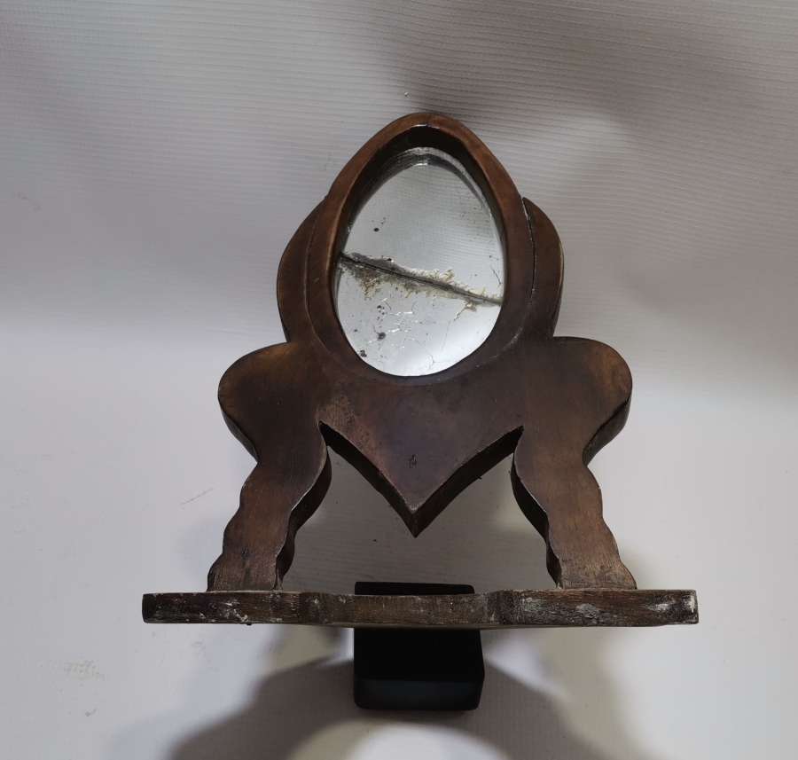 OSMANLI DÖNEMİ TAMAMI EL YAPIMI NADİR AHŞAP KONAK İŞİ MASA AYNASI