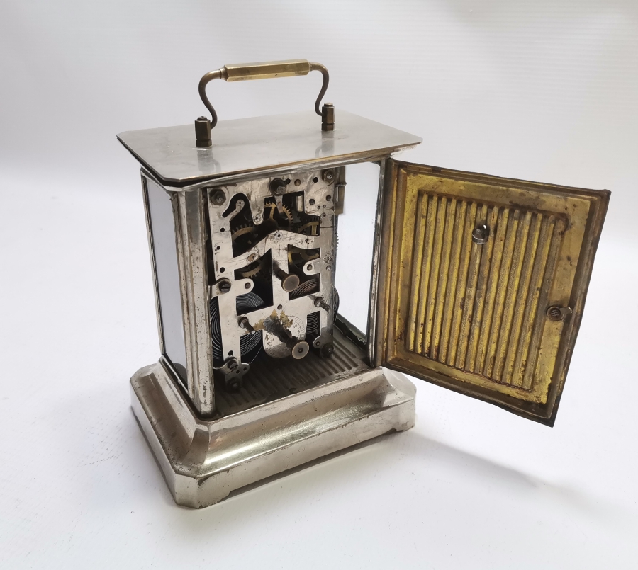 OSMANLI DÖNEMİ NADİR FORMDA LATERNALI MASA SAATİ