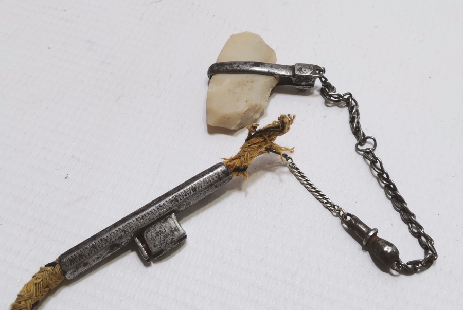 OSMANLI DÖNEMİ TAM TAKIM ÇOK NADİR KAV ÇAKMAĞI