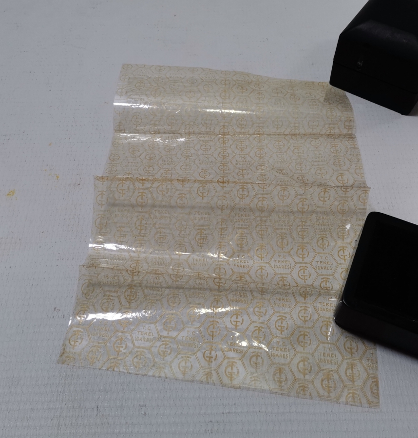 KULLANILMAMIŞ - KESİLMEMİŞ ANTİKA SİGARA İÇ JELATİNİ