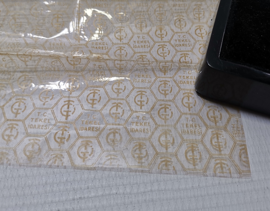 KULLANILMAMIŞ - KESİLMEMİŞ ANTİKA SİGARA İÇ JELATİNİ