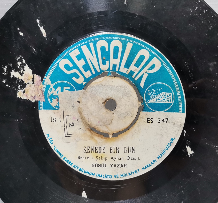 ANTİKA GÖNÜL YAZAR 45LİK PLAK