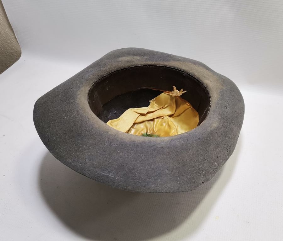 OSMANLI DÖNEMİ EL YAPIMI ÇUHA HANIMEFENDİ ŞAPKASI