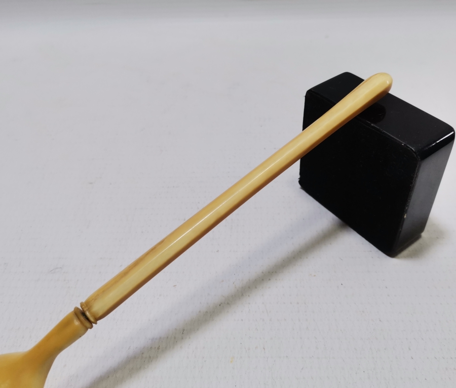 OSMANLI DÖNEMİ ÇOK NADİR FİLDİŞİ HOŞAF KAŞIĞI