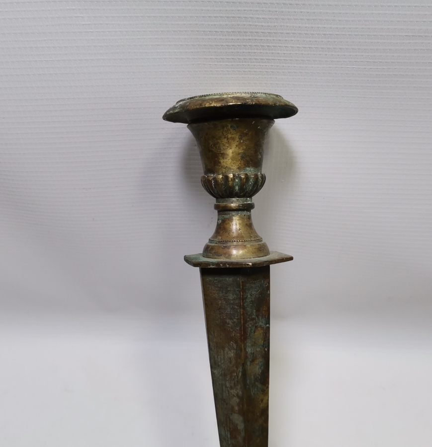 LALE FORMLU OSMANLI DÖNEMİ NADİR SÜLEYMANİYE MUMLUK - ŞAMDAN