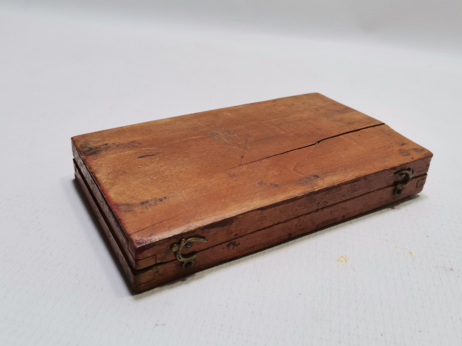 ORİJİNAL KUTUSUNDA NADİR OSMANLI MÜHENDİS ÇİZİM TAKIMI