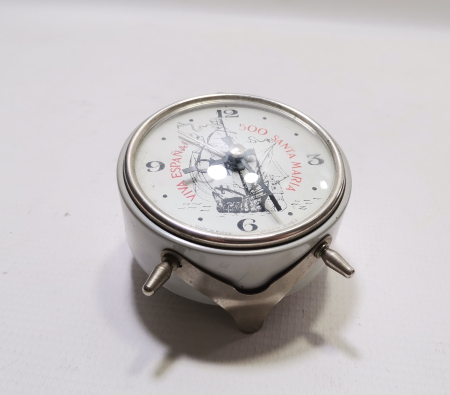 ANTİKA KURMALI RUS MASA SAATİ