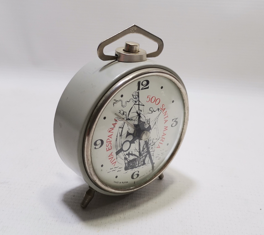 ANTİKA KURMALI RUS MASA SAATİ