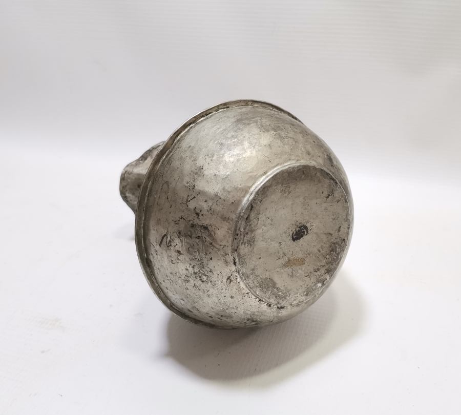 OSMANLI DÖNEMİ USTA DAMGALI VE KABARTMA İŞÇİLİKLİ ÇOK NADİR BAKIR ŞARAPLIK