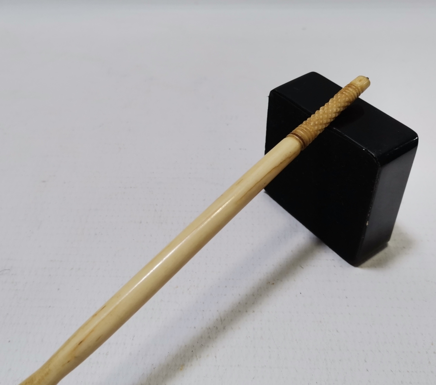 OSMANLI DÖNEMİ BAĞA VE FİLDİŞİNDEN MAMUL TEKKE İŞİ HOŞAF KAŞIĞI