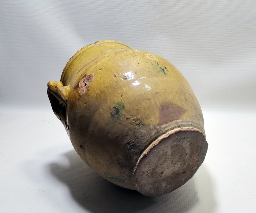 OSMANLI DÖNEMİ NADİR ÇANAKKALE SARISI BÜYÜK BOY KÜP - SARIKIZ