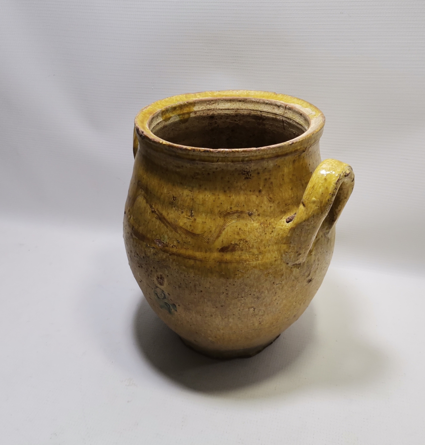 OSMANLI DÖNEMİ NADİR ÇANAKKALE SARISI BÜYÜK BOY KÜP - SARIKIZ