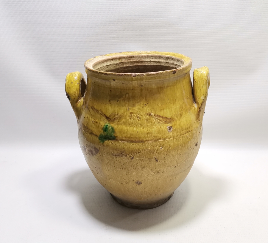 OSMANLI DÖNEMİ NADİR ÇANAKKALE SARISI BÜYÜK BOY KÜP - SARIKIZ