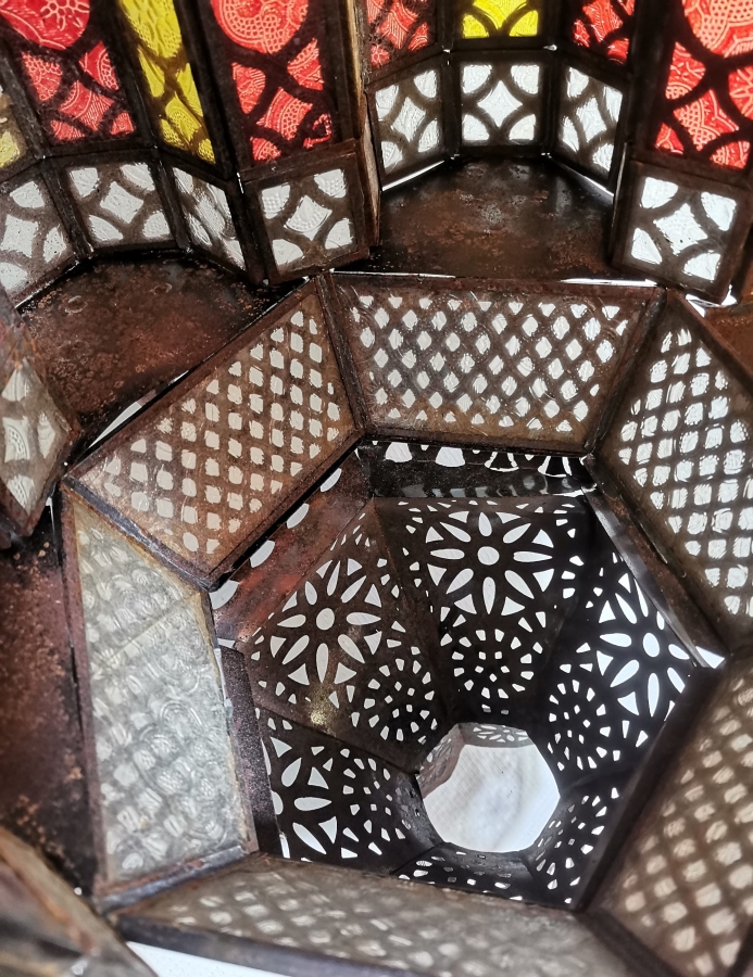 OSMANLI DÖNEMİ ÇOK NADİR BÜYÜK BOY KONAK MUMLUĞU - LAMBASI