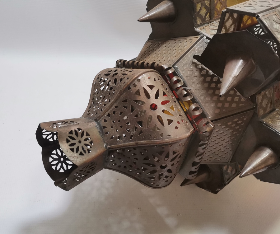 OSMANLI DÖNEMİ ÇOK NADİR BÜYÜK BOY KONAK MUMLUĞU - LAMBASI