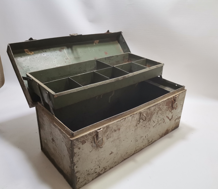 BÜYÜK BOY ANTİKA ÇOK AMAÇLI ALET ÇANTASI