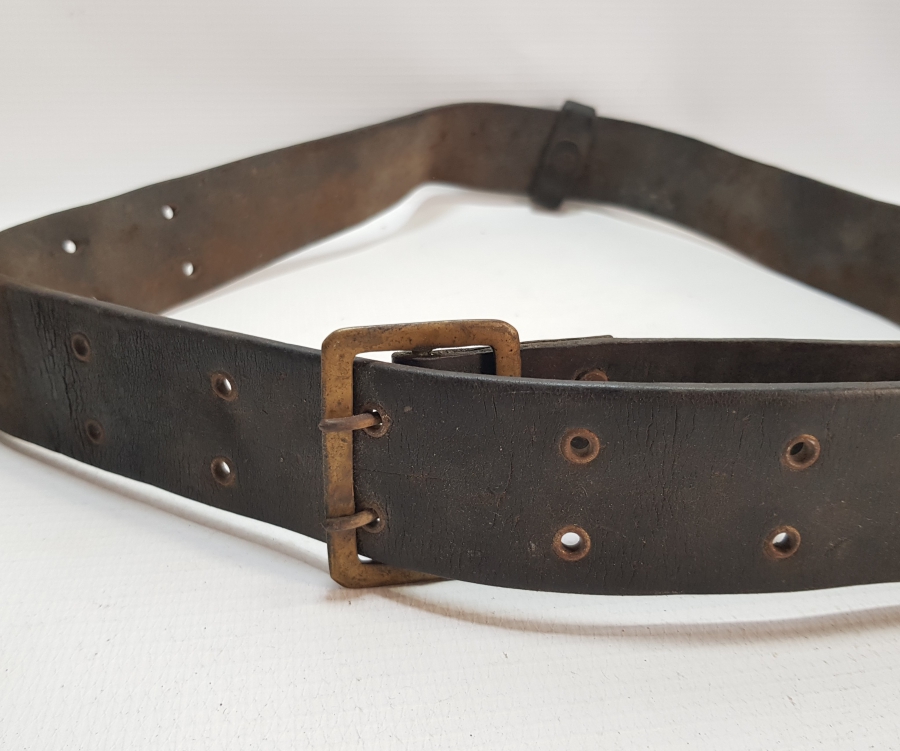 1. DÜNYA SAVAŞI DÖNEMİ DERİ OSMANLI SUBAY KEMERİ