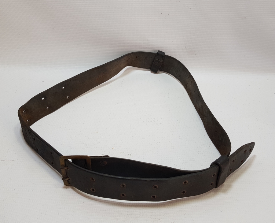 1. DÜNYA SAVAŞI DÖNEMİ DERİ OSMANLI SUBAY KEMERİ