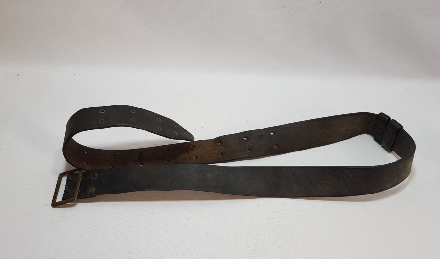 1. DÜNYA SAVAŞI DÖNEMİ DERİ OSMANLI SUBAY KEMERİ