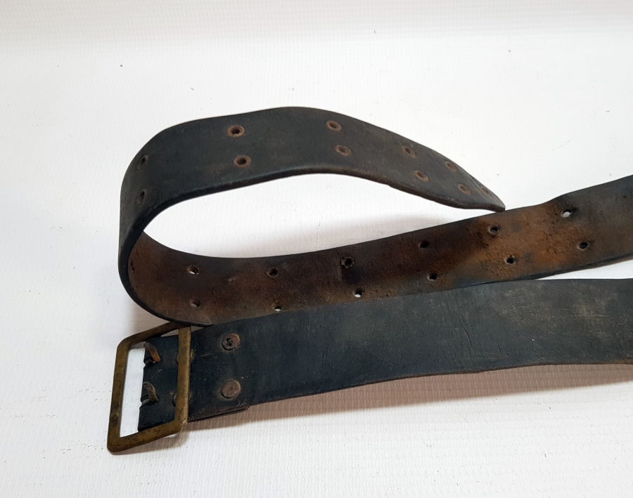 1. DÜNYA SAVAŞI DÖNEMİ DERİ OSMANLI SUBAY KEMERİ