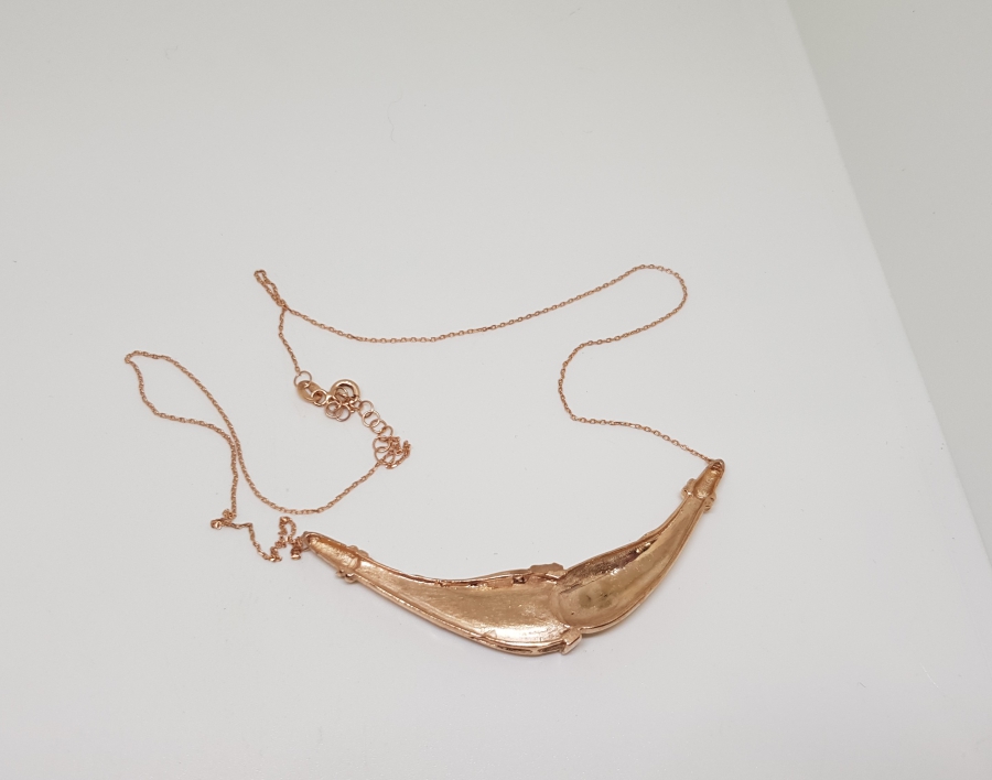 PIRLANTA TAŞLI ALTIN KAPLAMA KOLYE