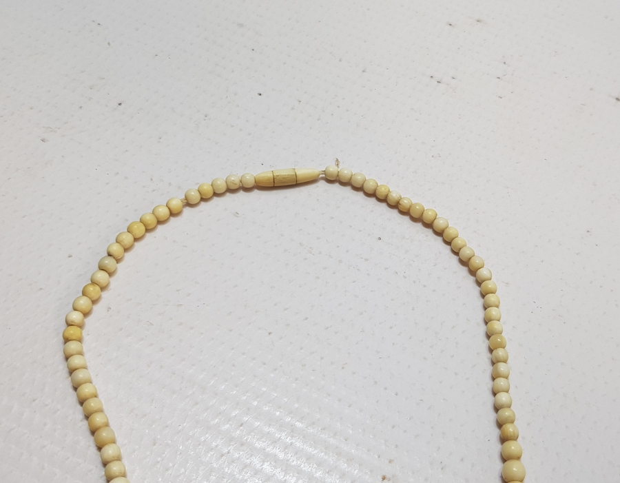 OSMANLI DÖNEMİ SÜZME MODEL FİLDİŞİ GERDANLIK