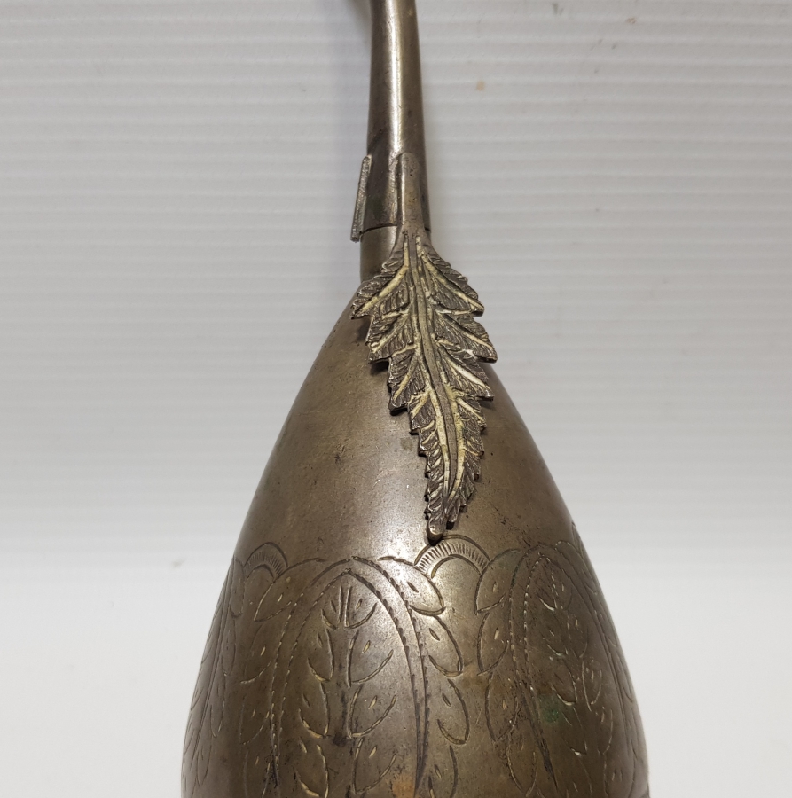 ÜZERİ KALEM VE KABARTMA İŞÇİLİKLİ OSMANLI DÖNEMİ GÜMÜŞ GÜLEBDAN